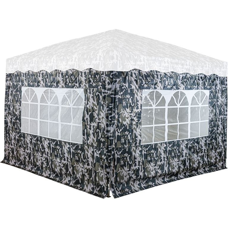 Ściana boczna z 3 oknami, miejska, do namiotu INSTENT BASIC